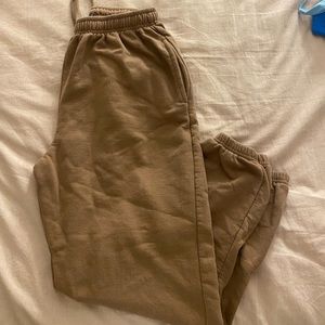 Pretty little thing brown joggers
